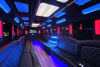 Macon Limousine Bus Interior