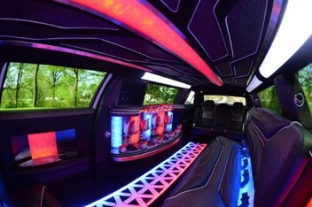 Macon Limousine Inside