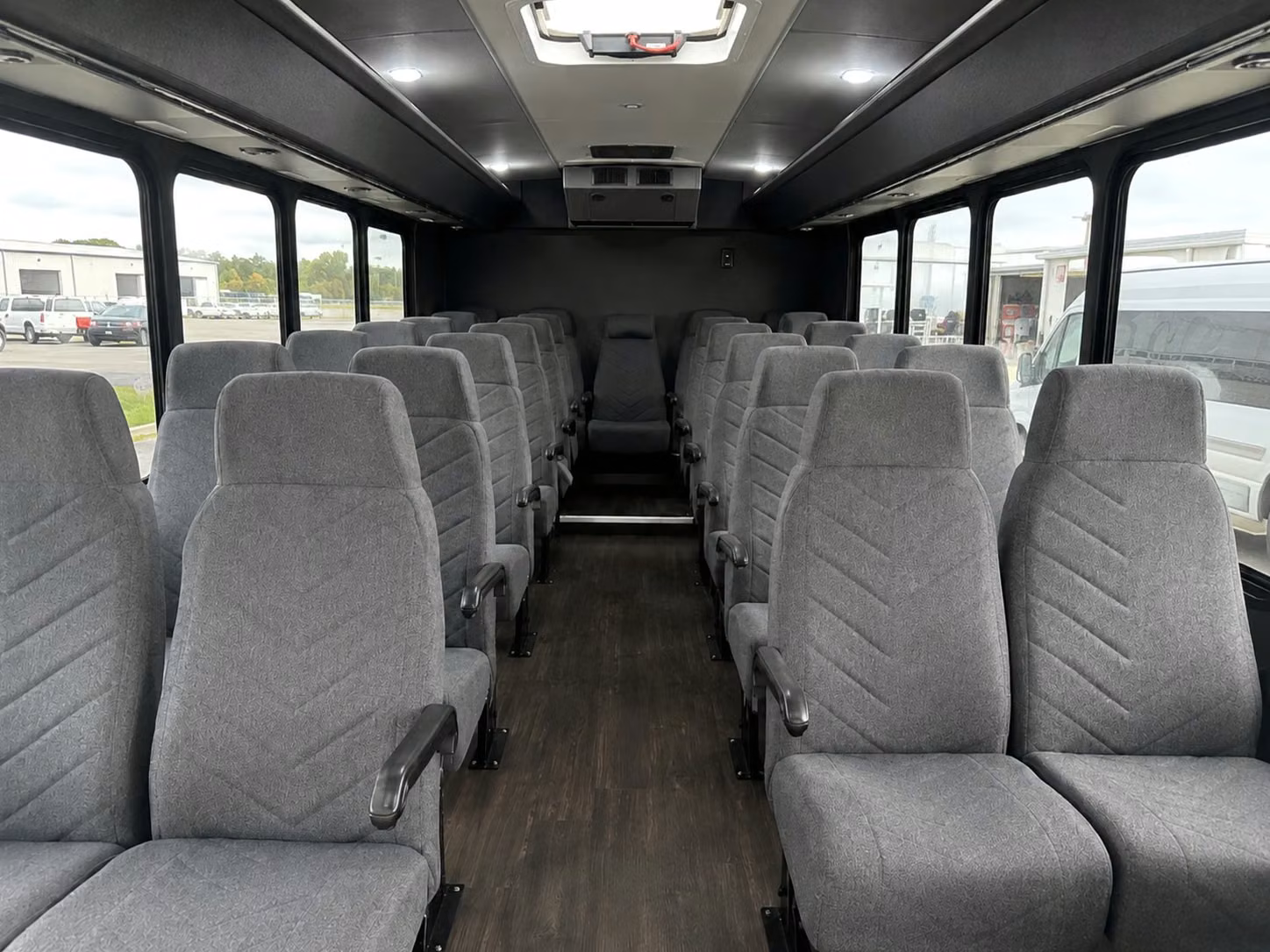 20 passenger minibus inside