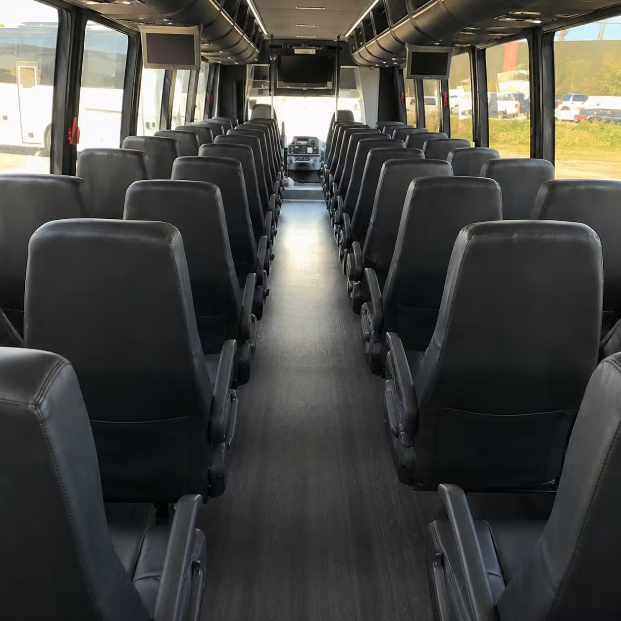 30 passenger minibus inside