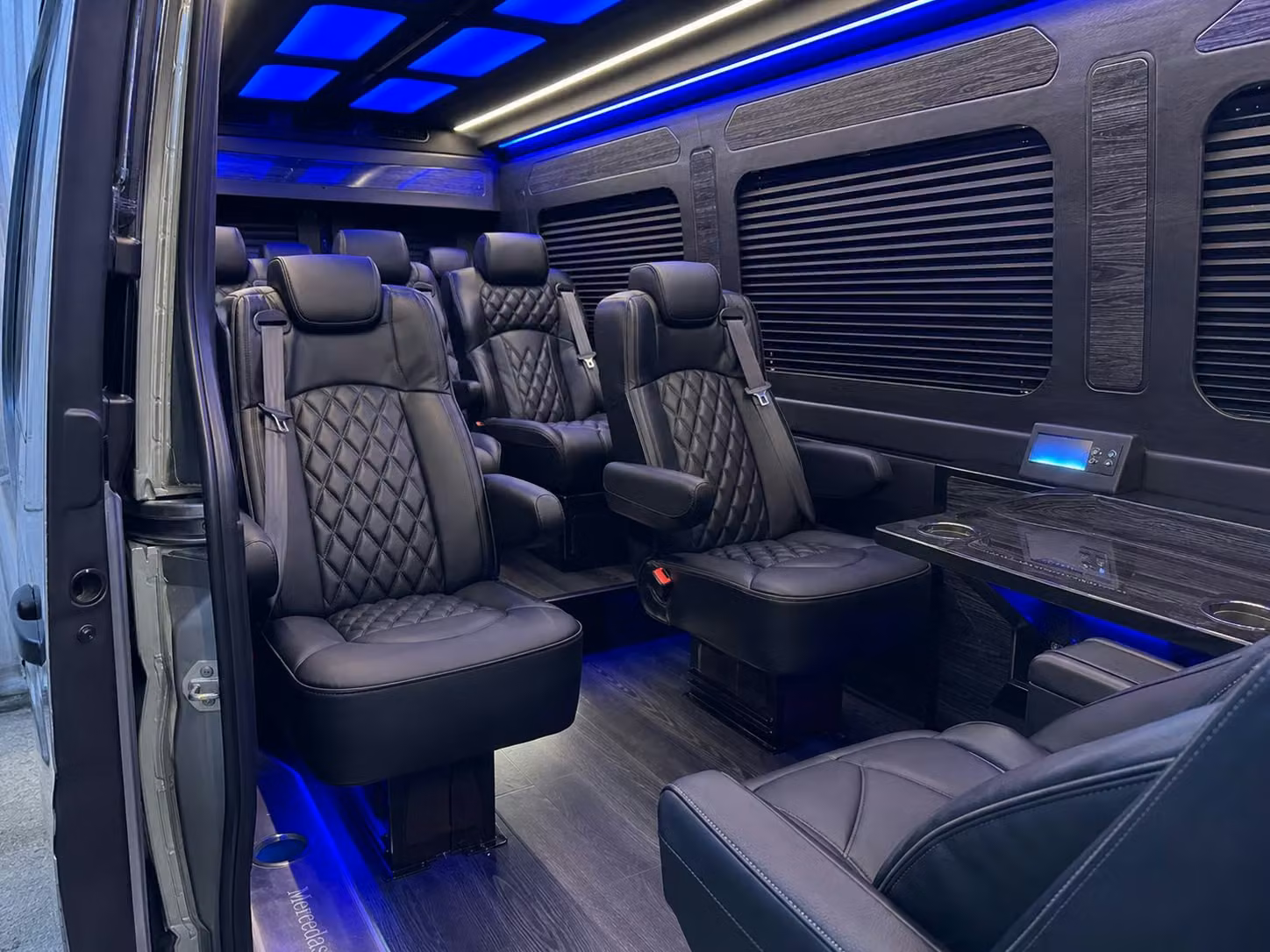sprinter van transportation for groups and events across macon