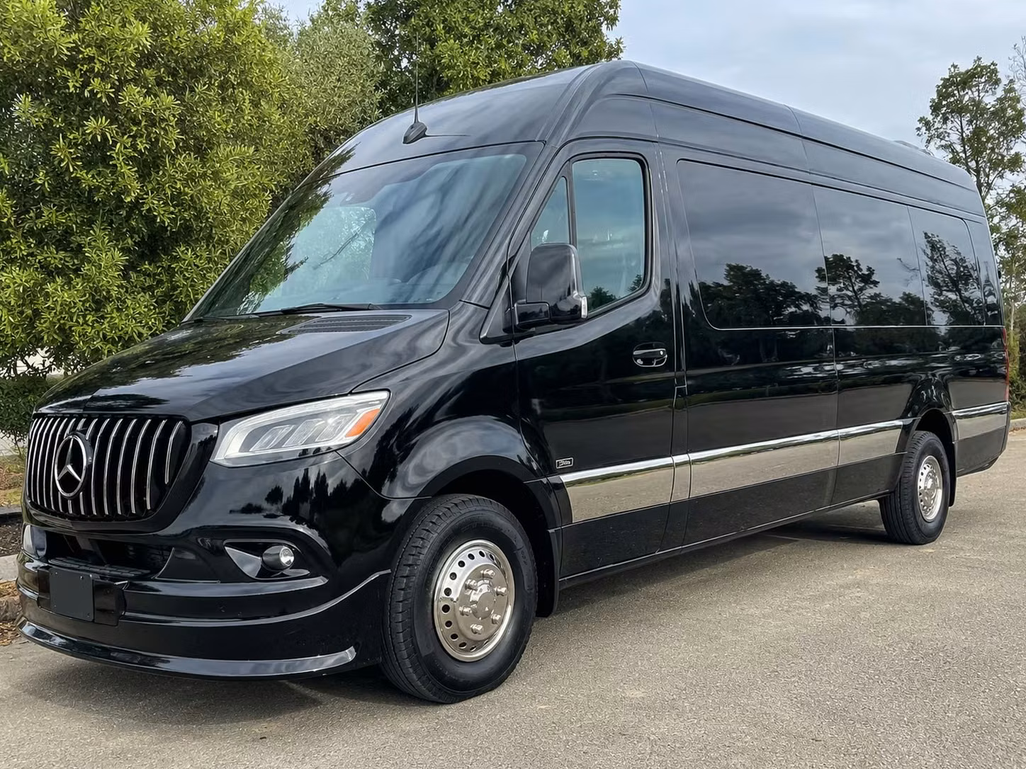 sprinter van with driver