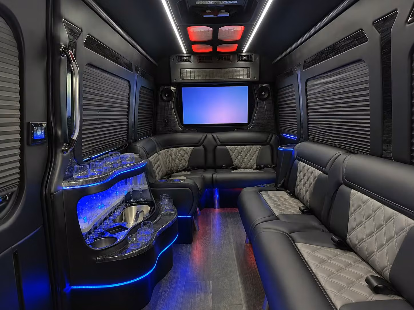 through a network of bus companies book multi stop concert night transportation across macon
